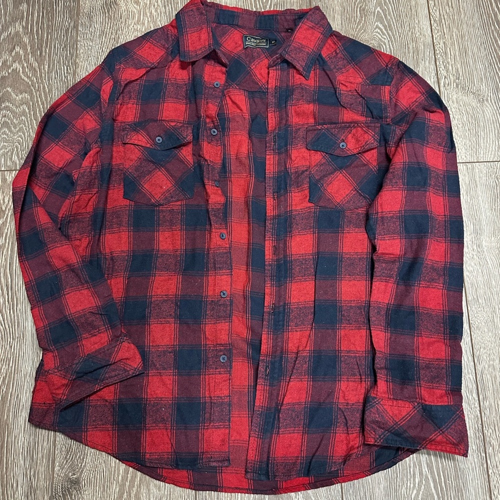 Cavalini plaid shirt